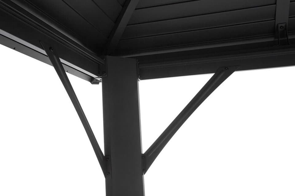 KONIFERA Pavillon Málaga, inkl. 4 Seitenteile und 4 Moskitonetzten, Aluminiumgestell - Thumbnail 9