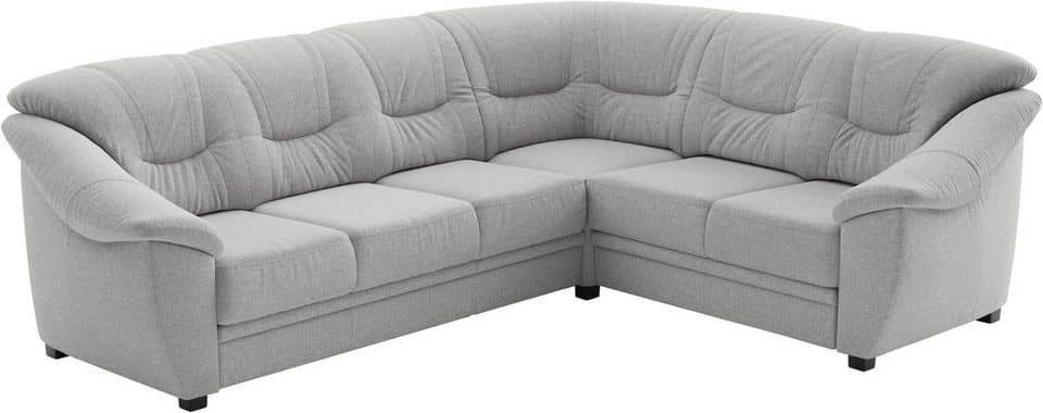 sit&more Ecksofa Savona L-Form, B. 262cm, klassisches Design, Federkern, Komfort Sitz, mit Federkern, optional mit Schlaffunktion - Thumbnail 5