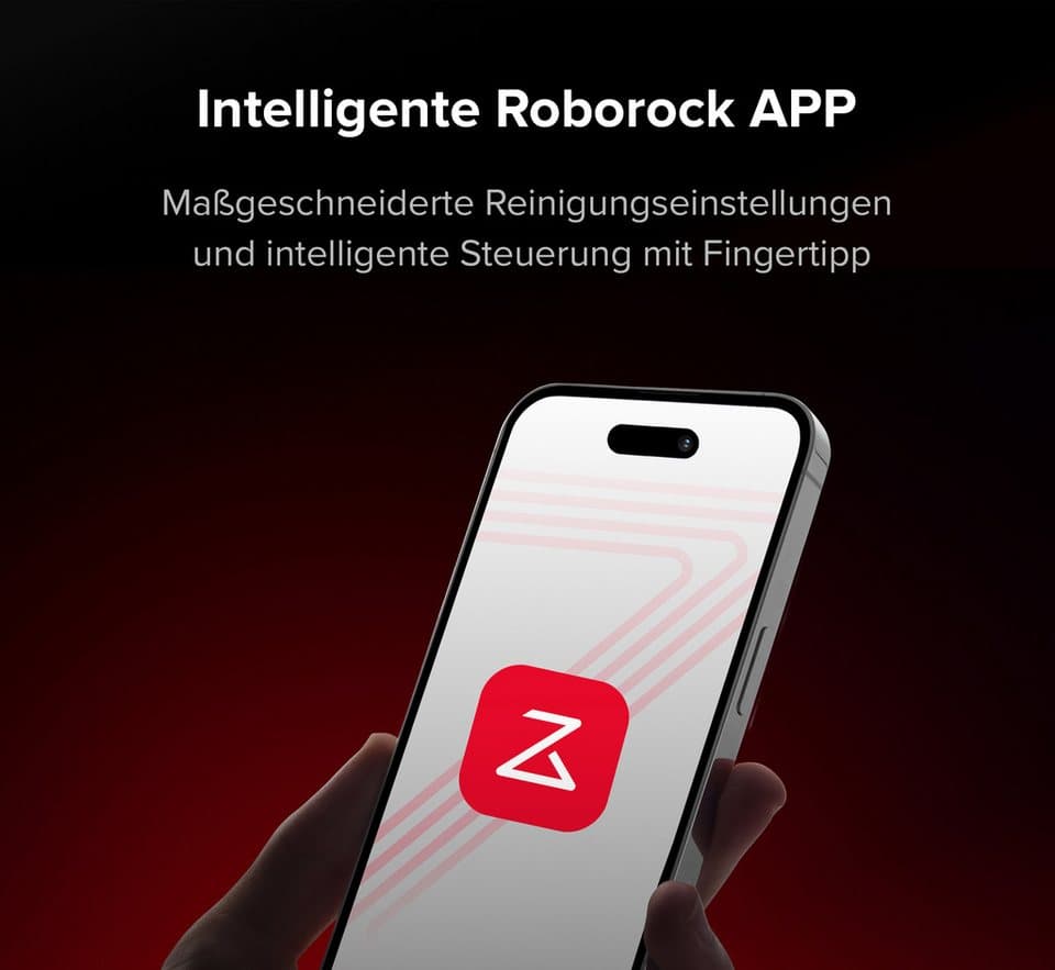 Roborock Saugroboter mit Wischfunktion Saros 20X mit 36.000 Pa Saugkraft & hohem Wischdruck, 65 W, beutellos, Mop-Abnahme, überwindet 8,8cm hohe Schwellen, StarSight2.0 Navigation - Thumbnail 7