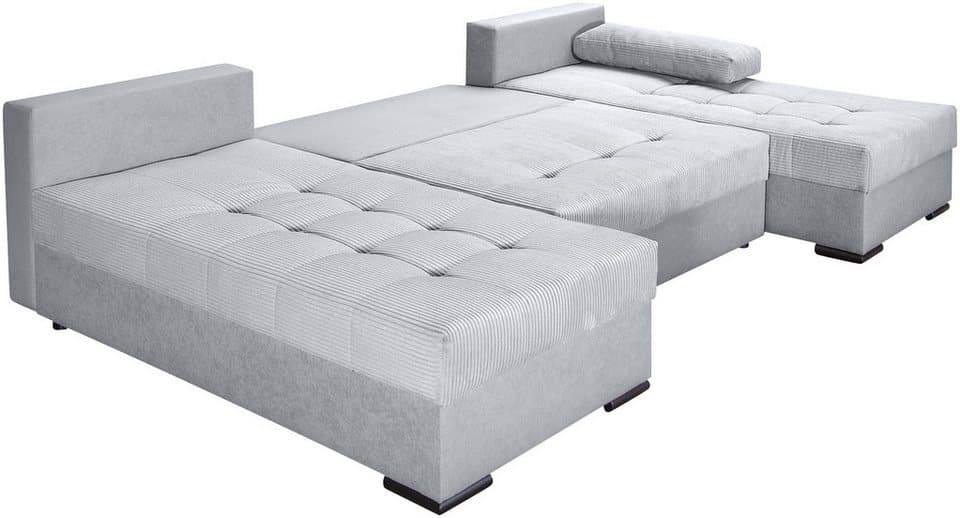 COLLECTION AB Wohnlandschaft Josy U-Form, B: 269 cm, Schlaffunktion & Bettkasten, Federkern - Thumbnail 6