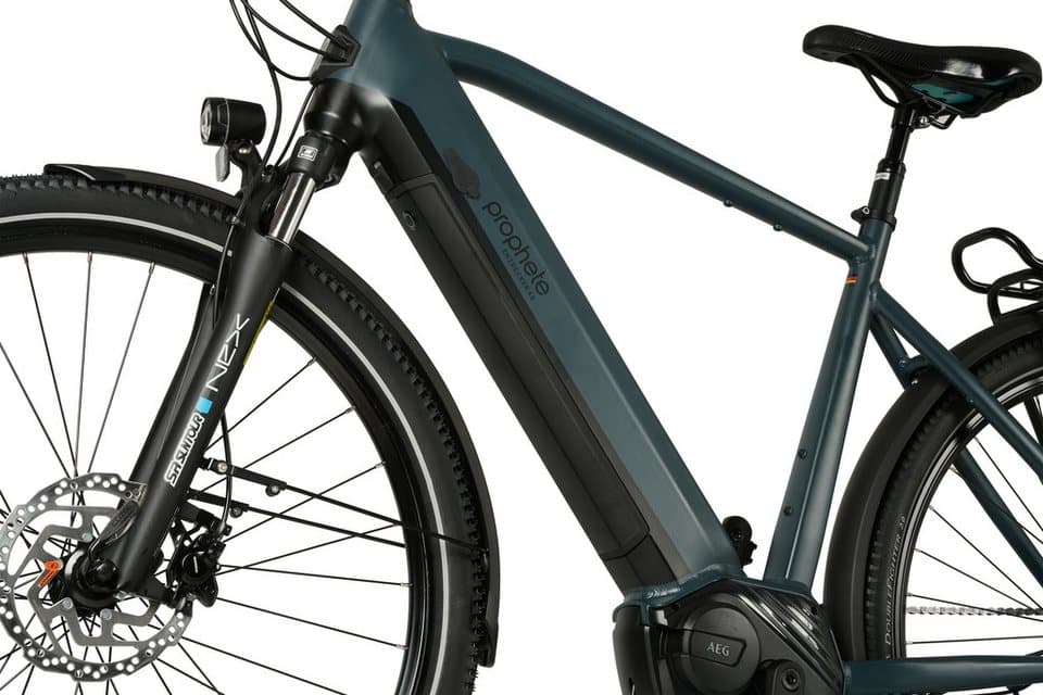 Prophete E-Bike Trekkingrad Entdecker 4.8, 10 Gang microSHIFT XLE Schaltwerk, Kettenschaltung, Mittelmotor, 540 Wh - Thumbnail 6