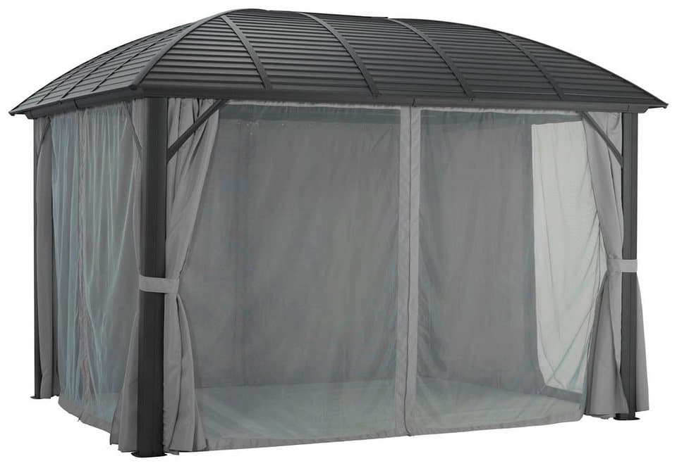 KONIFERA Pavillon Málaga, inkl. 4 Seitenteile und 4 Moskitonetzten, Aluminiumgestell - Thumbnail 4