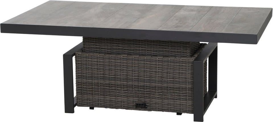 Siena Garden Gartenlounge-Set Corido, (Set, 9-tlg), bestehend aus 2 Sesseln, 1 Sofa, 1 Tisch und 5 Auflagen - Thumbnail 12