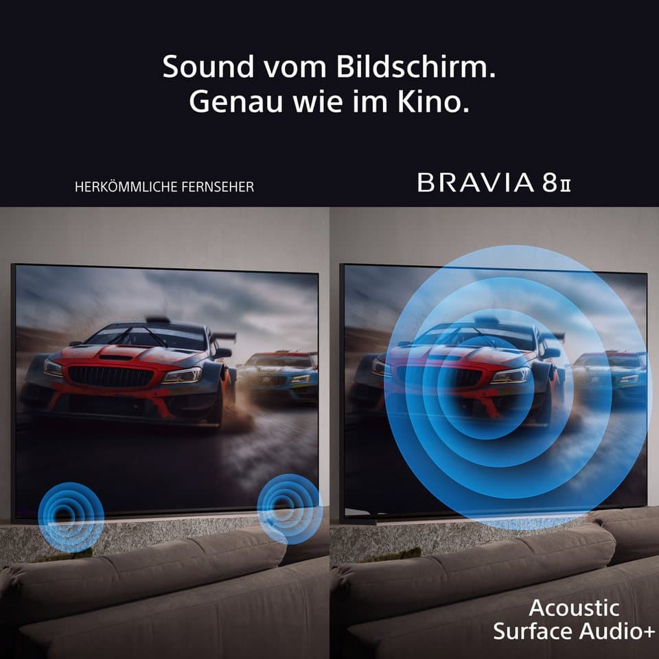 Sony K-65XR80 OLED-Fernseher (164 cm/65 Zoll, 4K Ultra HD, Smart-TV, Google TV, BRAVIA 8, 4K HDR, Dolby Vision & Atmos + Bar 8) - Thumbnail 11