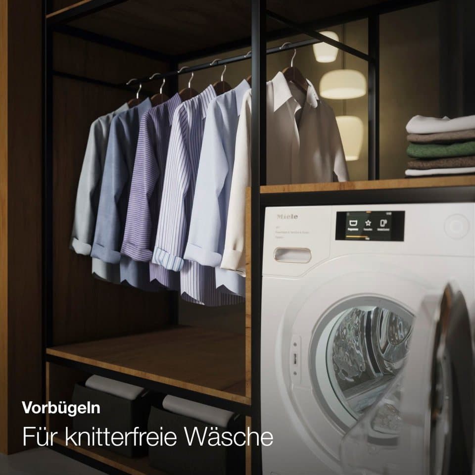 Miele Waschmaschine WDD131 WPS GuideLine, 8 kg, 1400 U/min, GuideLine für Menschen mit Sehbehinderung, 25 Jahre Motorgarantie - Thumbnail 6