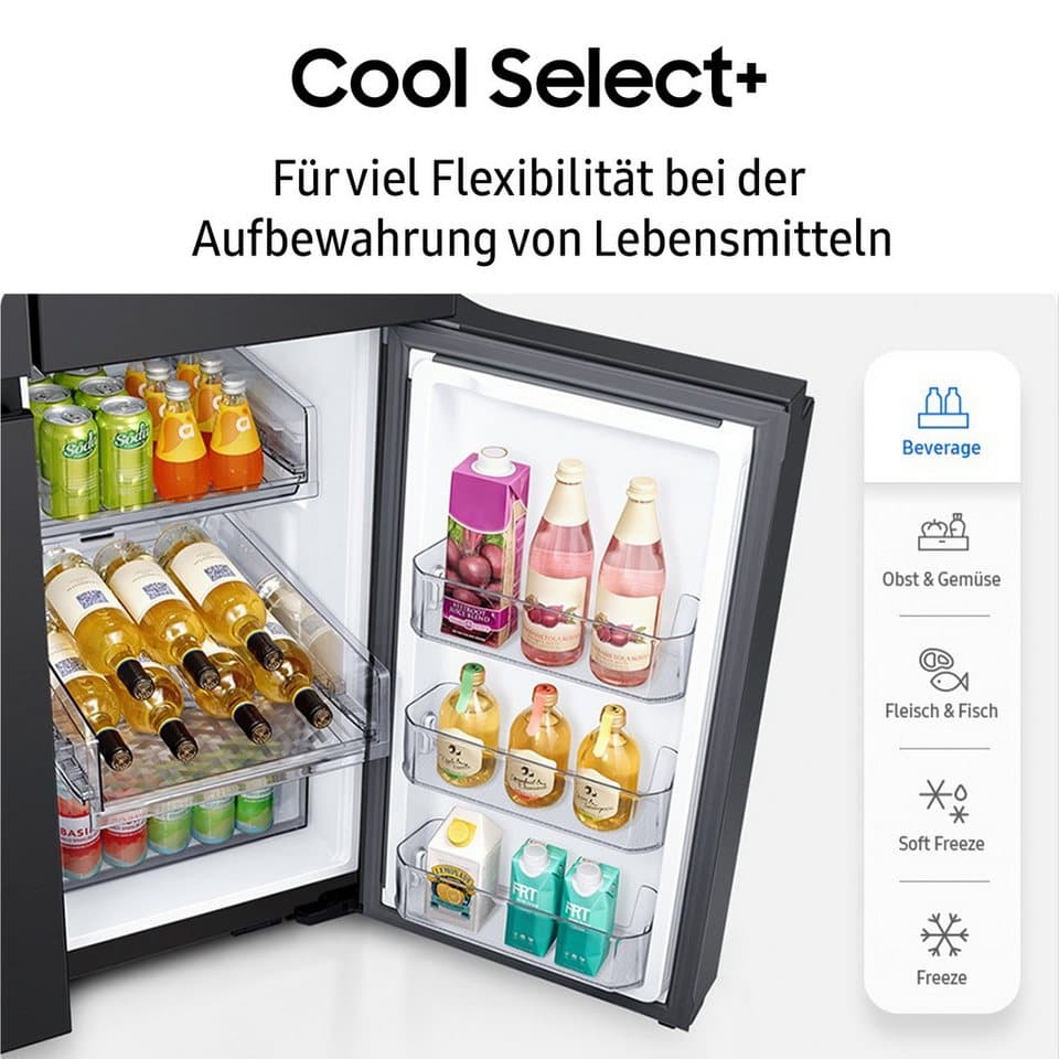 Samsung Multi Door RF9000 RF65DG960ESG, 183 cm hoch, 91,2 cm breit - Thumbnail 14