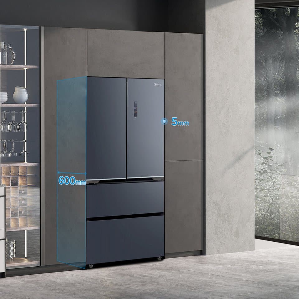 Midea French Door INSTA-FIT MASTER MDRF600BIE70, 191 cm hoch, 75 cm breit - Thumbnail 10