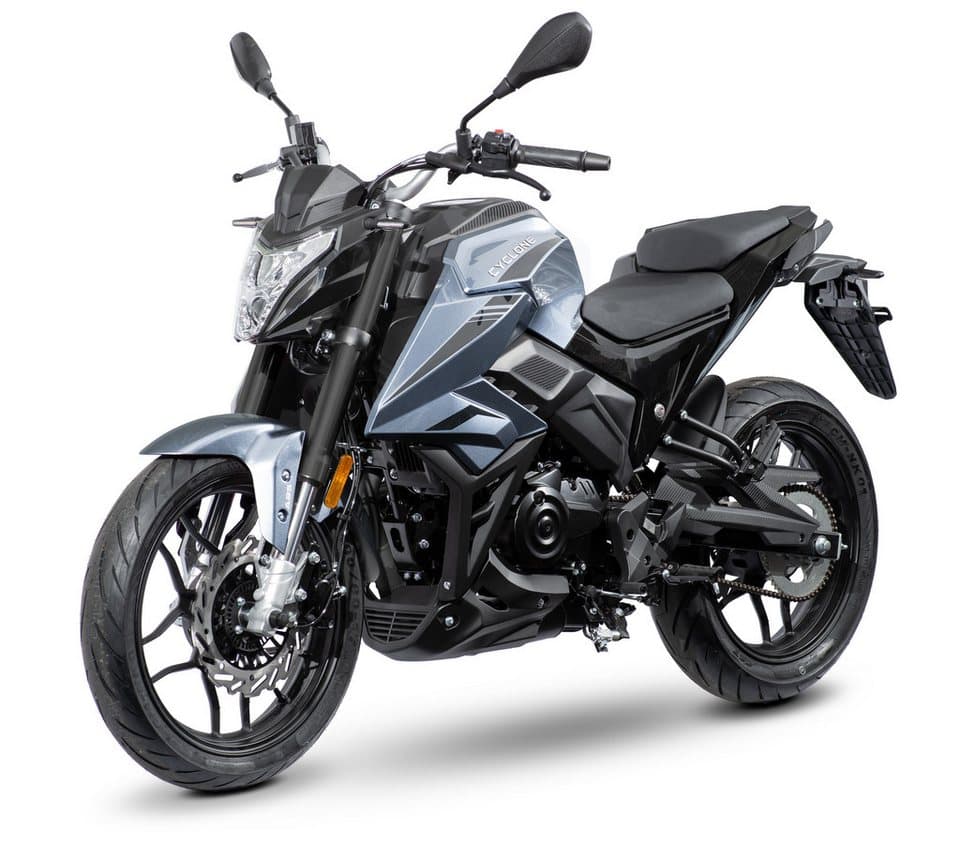Cyclone Motorrad Batllo5, 125, E5+, Naked, 124 ccm, 95 km/h, Euro 5+, 11 kW, 15 PS, ABS, 125er Naked, digitales Cockpit - Thumbnail 5