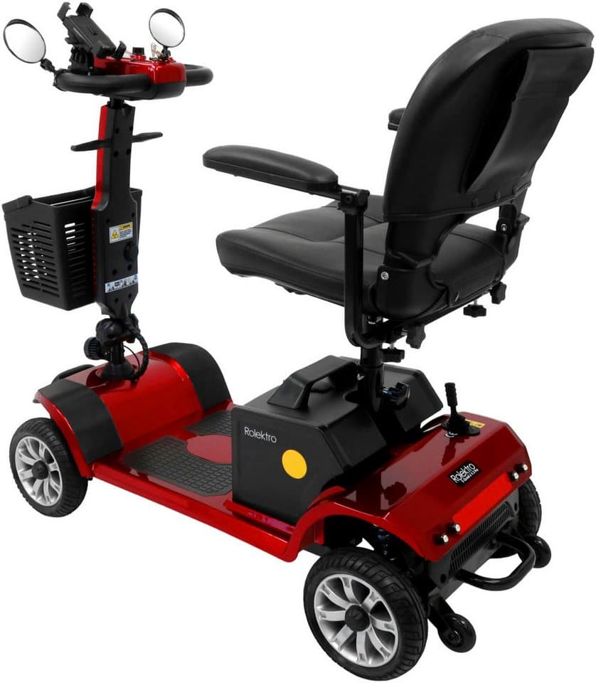 Rolektro Elektromobil E-Quad 6 V.3 Pro, Rot, 24V-20Ah Lithium-Akku, 300 Watt, 6 km/h - Thumbnail 3