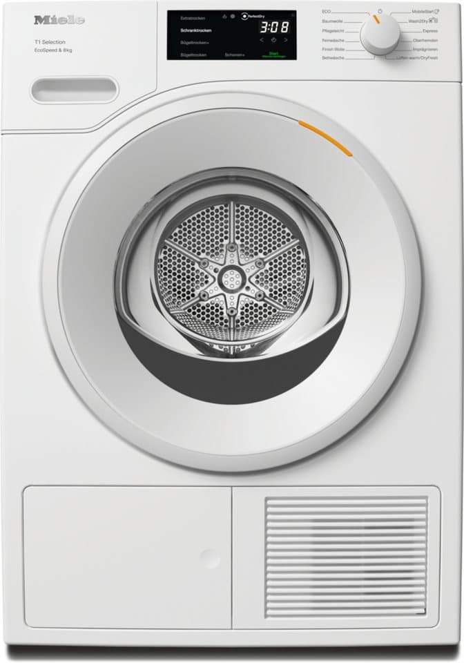 Miele Wärmepumpentrockner TSC643WP EcoSpeed&8kg, Getestet auf 20 Jahre perfekte Wäschepflege, 25 Jahre Motorgarantie - Thumbnail 2