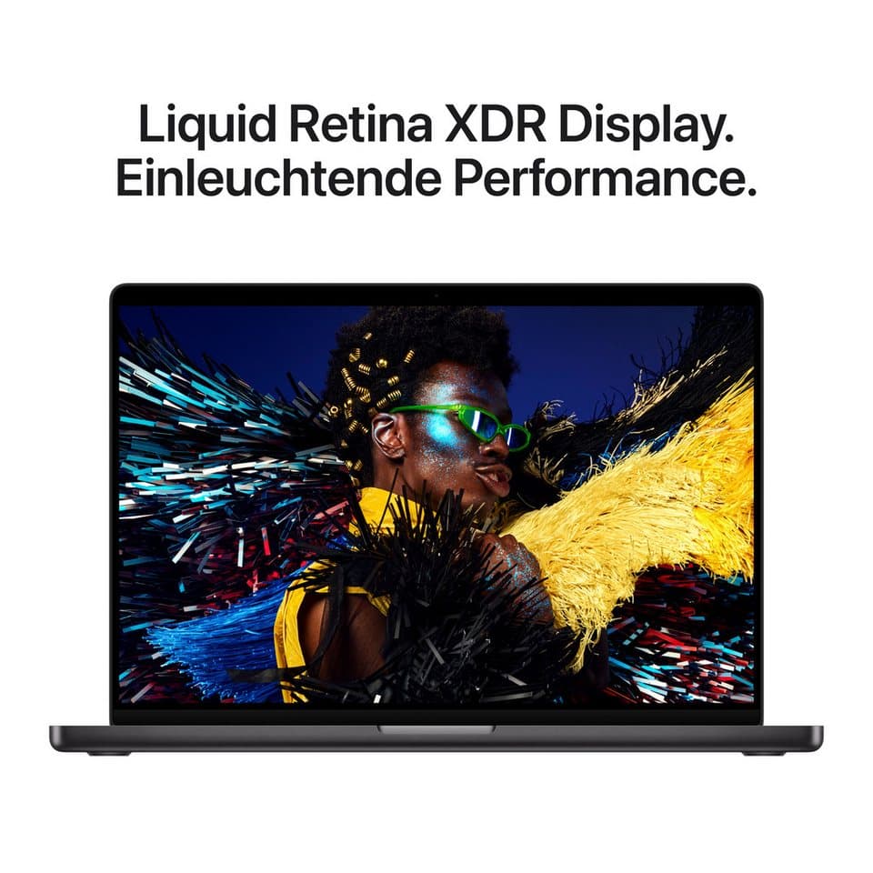 Apple MacBook Pro CTO 16" Notebook (41,05 cm/16,2 Zoll, Apple M5 Pro, 20-Core GPU, 24 GB, 1000 GB SSD) - Thumbnail 6