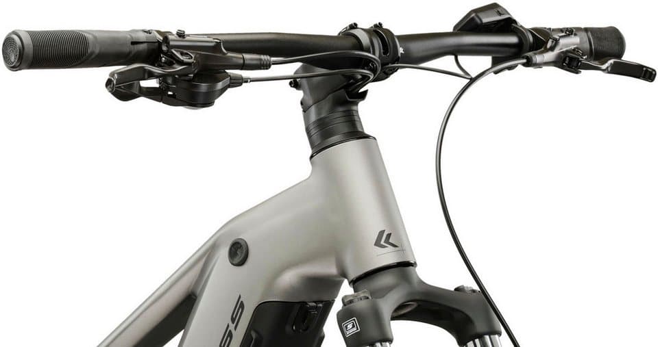 Kross E-Bike Mountainbike Influx Hybrid 2.0 16,7Ah / BOSCH 600 Wh 29" silber 9 Gänge 2026, 9 Gang Shimano CUES U4000 Schaltwerk, Kettenschaltung, Mittelmotor, 600 Wh, BOSCH PERFORMANCE LINE PX 36 V/250 W, Mittelmotor - Thumbnail 4