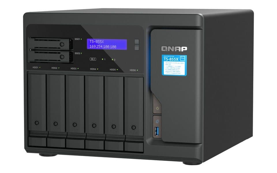 QNAP TS-855X NAS-Server - Thumbnail 4