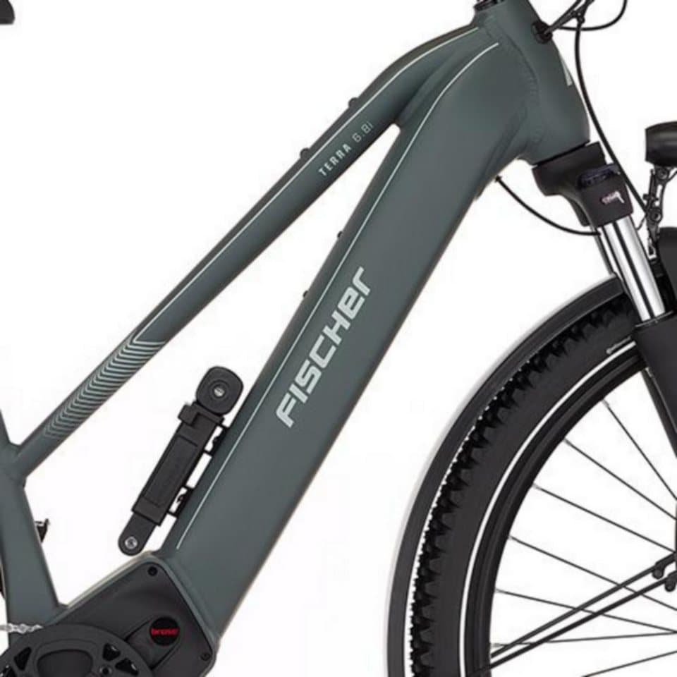 FISCHER Fahrrad E-Bike Trekkingrad TERRA 6.8I 711 ULTIMATE, 9 Gang Shimano Cues RD-U3020 Schaltwerk, Mittelmotor, 711 Wh - Thumbnail 11