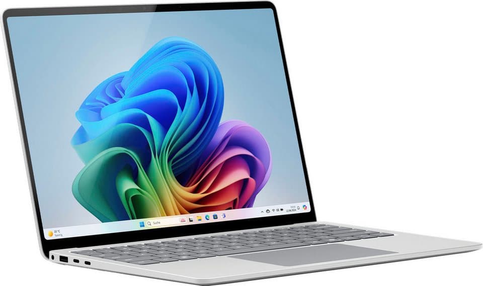 Microsoft Surface Laptop, Copilot+ PC, 13" Touch-Display, 16 GB RAM, 7. Edition Notebook (35,05 cm/13,8 Zoll, Snapdragon X Elite X1E-78-100, Adreno, 16 GB, 1000 GB SSD) - Thumbnail 5