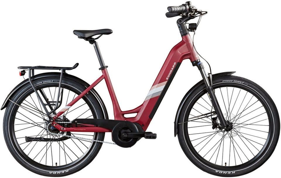 Zündapp E-Bike Cityrad X800, 7 Gang, Nabenschaltung, Mittelmotor, 550 Wh, Pedelec, Elektrofahrrad für Damen und Herren - Bild 1