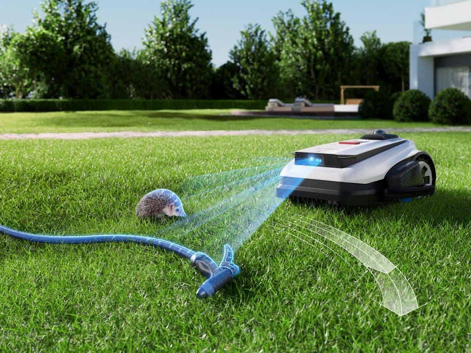 ECOVACS Rasenmähroboter GOAT A1600 LiDAR PRO, bis 1600 m² Rasenfläche, (Mäheffizienz von 400 m²/h, Trimmer (8500 rpm), Dual-LiDAR Navigation, leistungsstarker 32-V Energieplattform - Thumbnail 25