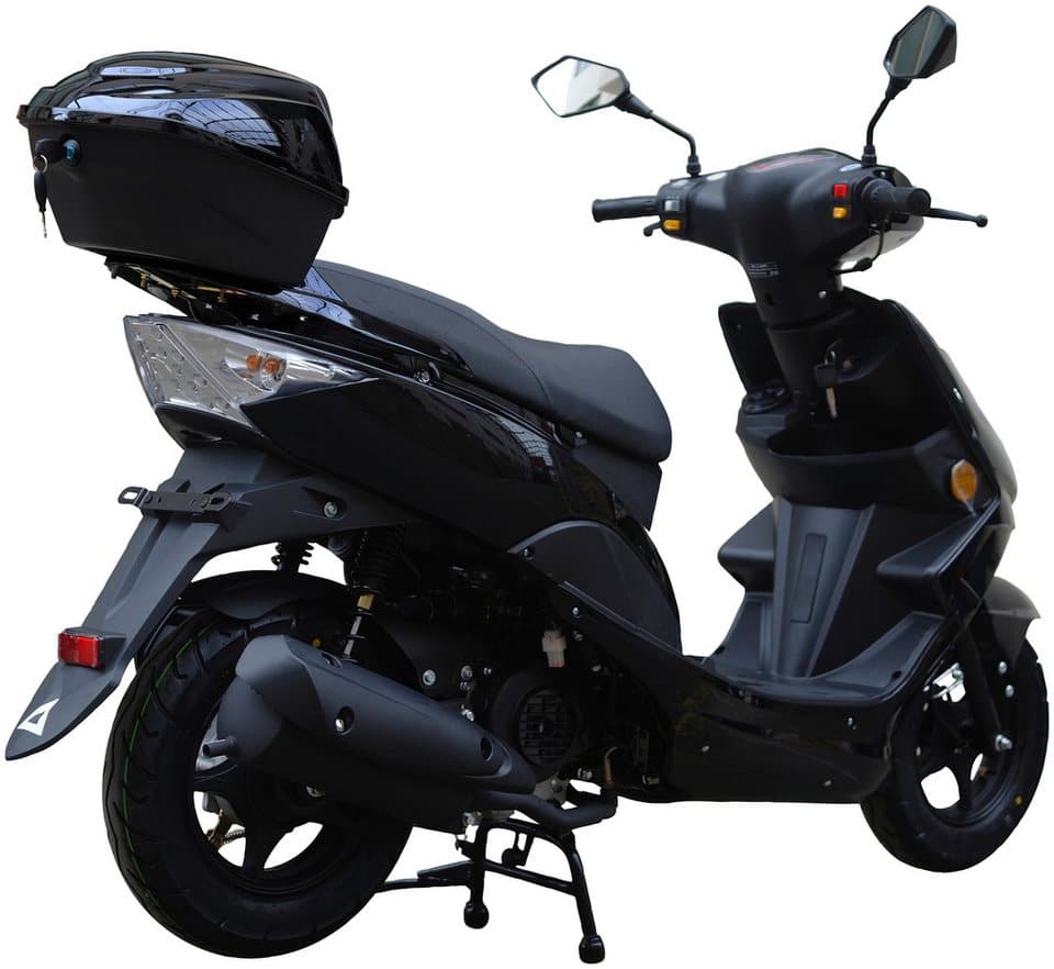 GT UNION Motorroller GT3 25, 49,6 ccm, 25 km/h, Euro 5, (Set, mit Topcase), Luftgekühlter Motor - Thumbnail 5