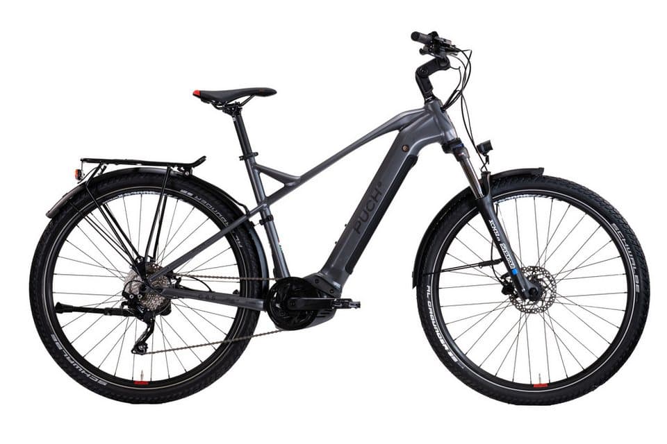 PUCH E-Bike Mountainbike PUCH C6.5 SUV / BOSCH 500 Wh 29" grau 10 Gänge, 10 Gang Shimano DEORE RDM-6000 Schaltwerk, Kettenschaltung, Mittelmotor, 500 Wh, BOSCH PERFORMANCE LINE CX 36 V/250 W - Bild 1