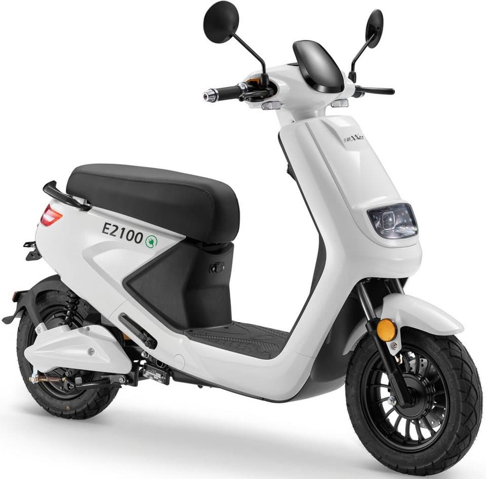 Luxxon E-Motorroller E2100, 2000 W, 45 km/h, bis zu 50 km Reichweite, mit Straßenzul., 2 Sitzplätze, für Erwachsene - Bild 1