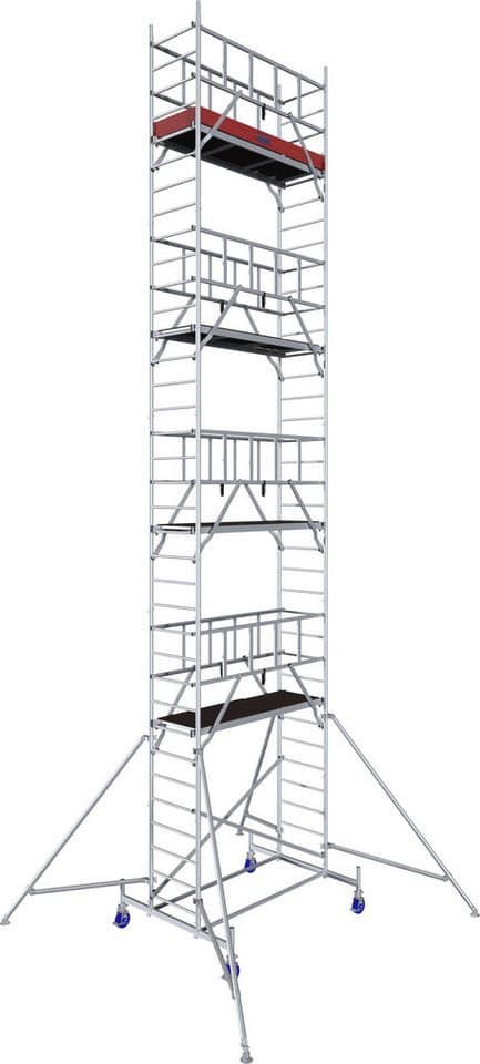 KRAUSE Fahrgerüst ProTec, (Set), Arbeitshöhe: 10,3 Meter