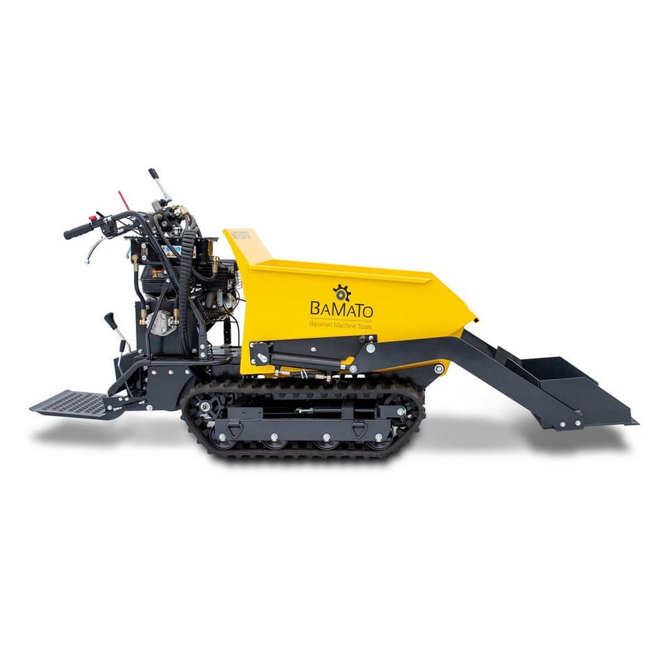 BAMATO Motorschubkarre MTR-500PROS, 215 l, 1-tlg., Minidumper, Raupendumper, Dumper - Thumbnail 2