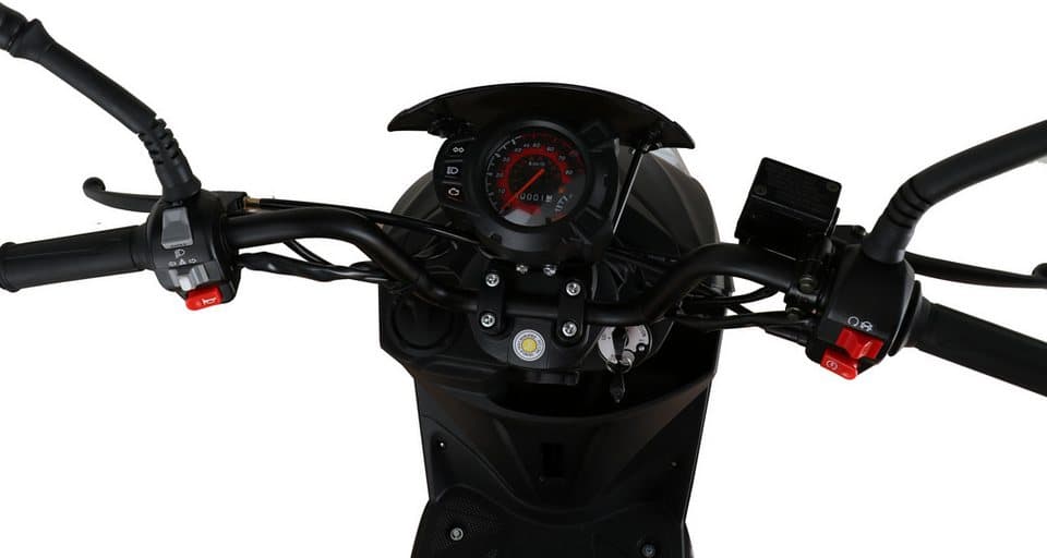Alpha Motors Motorroller Speedstar FI, 50 ccm, 45 km/h, Euro 5, mit Lenkerschloss - Thumbnail 10