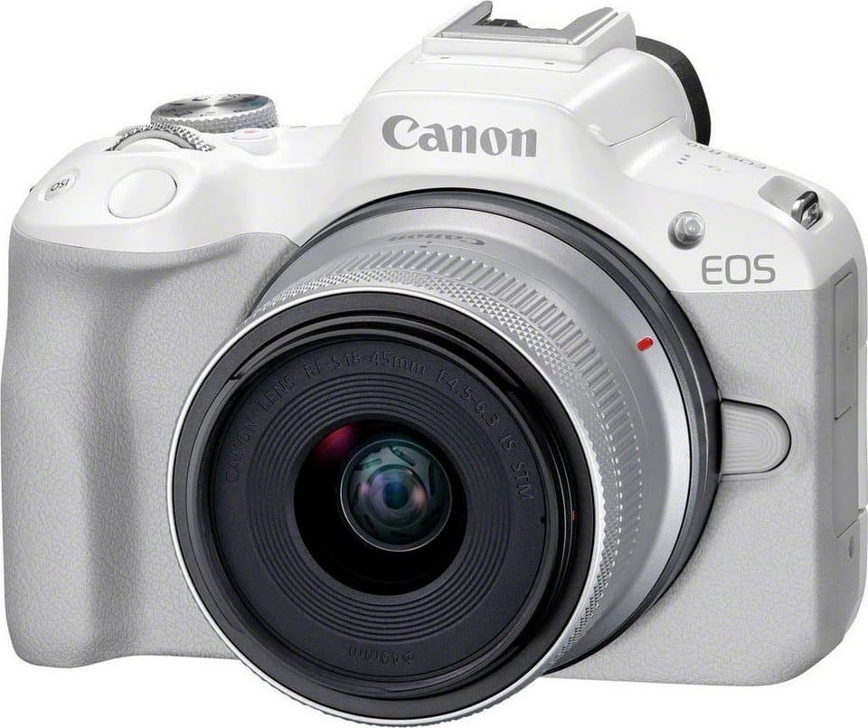Canon EOS R50 + RF-S 18-45mm F4.5-6.3 IS STM Kit Systemkamera (RF-S 18-45mm F4.5-6.3 IS STM, 24,2 MP, Bluetooth, WLAN) - Thumbnail 6