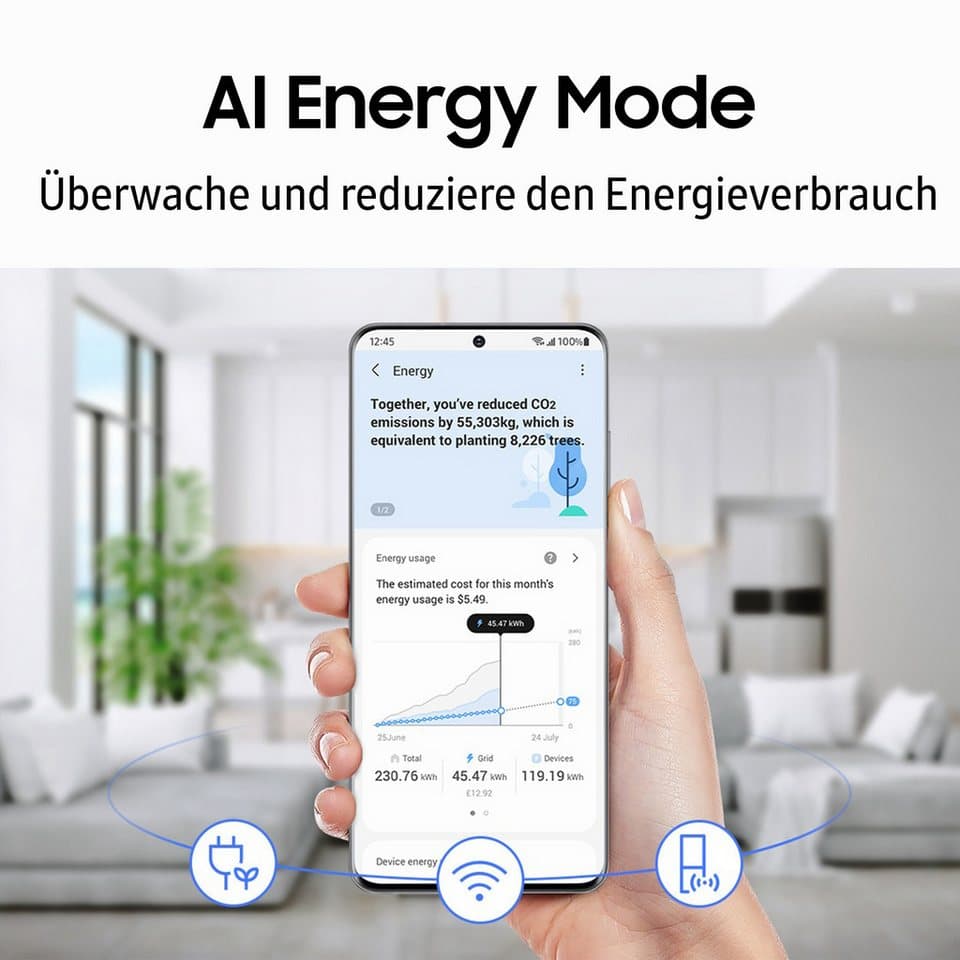 Samsung Multi Door RF9000 RF65DG960ESG, 183 cm hoch, 91,2 cm breit - Thumbnail 8