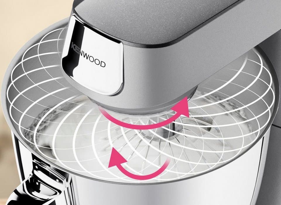 KENWOOD Küchenmaschine Titanium Chef Baker XL KVL85.704SI, 1200 W, 7 l Schüssel, inkl. umfangreiches Zubehör, mit integrierter EasyWeigh Waage - Thumbnail 15