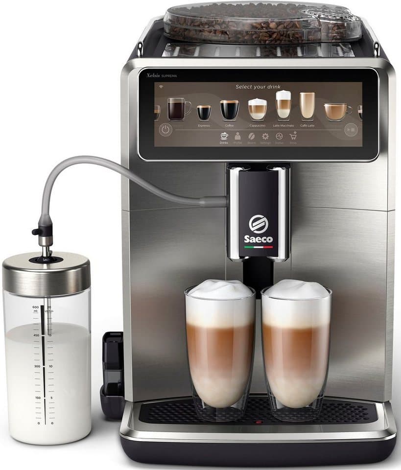 Saeco Kaffeevollautomat Saeco Xelsis Suprema SM8885/00, 22 Kaffeespezialitäten, 8 Benutzerprofile, CoffeeMaestro - Thumbnail 2