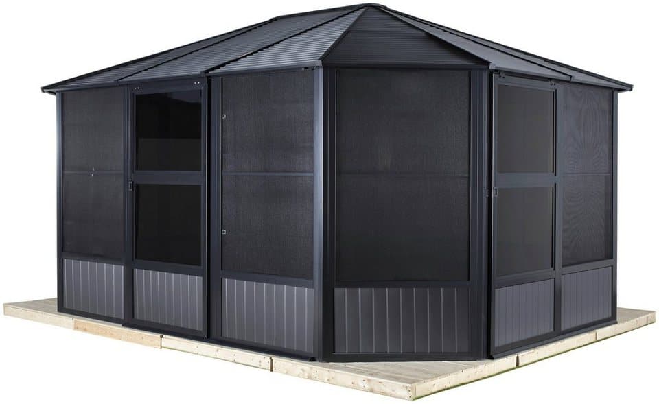 Sojag Pavillon Charleston 12x15, Wintergarten, BxT: 489x384 cm - Thumbnail 6