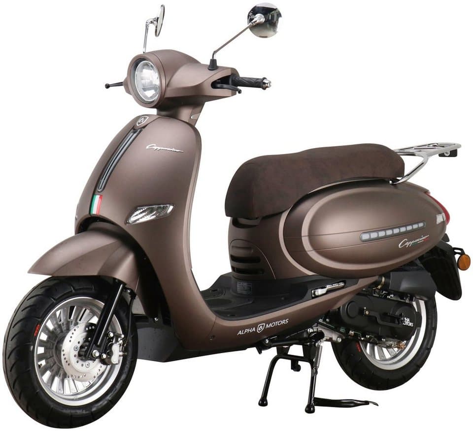Alpha Motors Motorroller Cappucino, 50 ccm, 45 km/h, Euro 5 - Thumbnail 2
