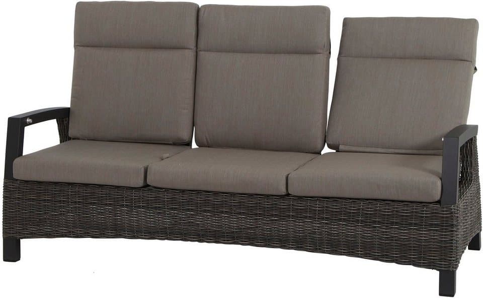 Siena Garden Gartenlounge-Set Corido, (Set, 9-tlg), bestehend aus 2 Sesseln, 1 Sofa, 1 Tisch und 5 Auflagen - Thumbnail 15