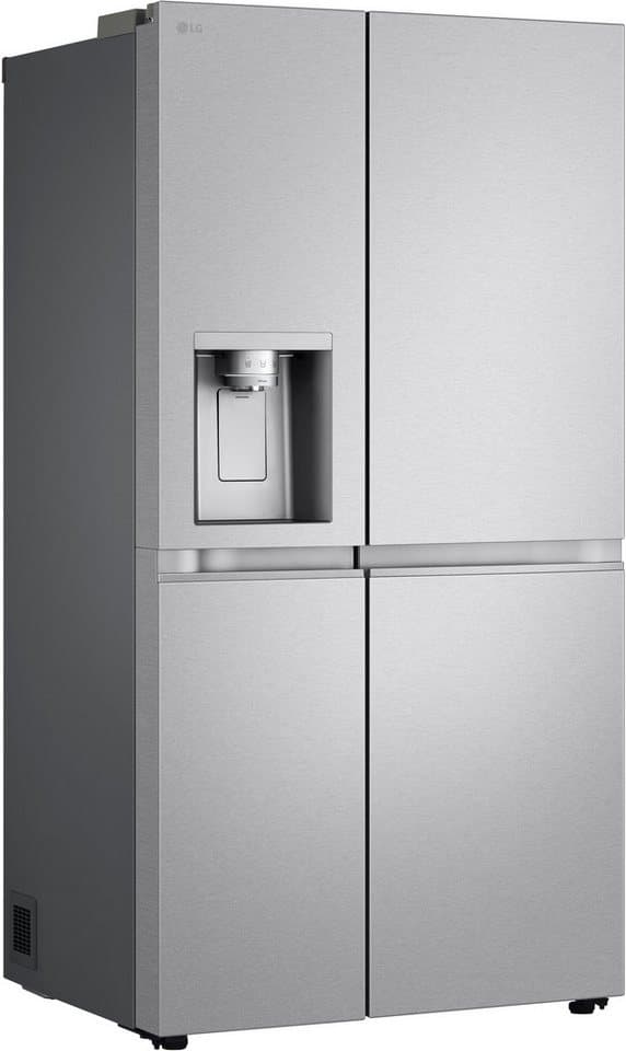 LG Side-by-Side GSLE91MBAB, 179 cm hoch, 91,3 cm breit, Eis-, Crushed Ice- und Wasserspender, Total No Frost