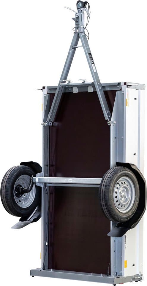 STEMA PKW-Anhänger Basic 750 Kippsdeichsel, max. 554 kg, 2-tlg., inkl. Gitteraufsatz - Thumbnail 4