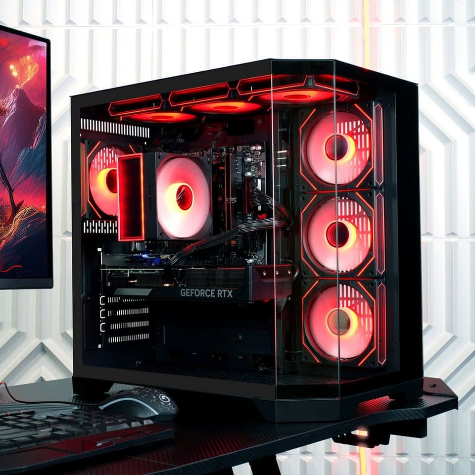 GAMEMAX MegaDeal HYPE-A BK 2577 AMD Ryzen 5 7500F RTX 5060 32GB DDR5 1TB SSD PC-Komplettsystem (27", AMD Ryzen 5 7500F, RTX 5060, 32 GB RAM, 1000 GB SSD, Windows 11 + MSI PRO MP273A LED-Monitor, 69cm (27) - Thumbnail 14