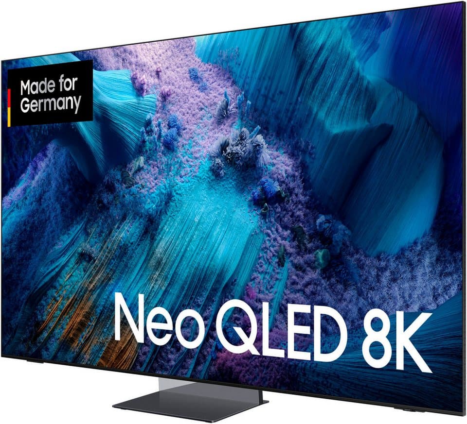 Samsung GQ65QN990FT QLED-Fernseher (163 cm/65 Zoll, 8K Ultra HD, Smart-TV, 8K AI Upscaling Pro & Glare Free, Wireless One Connect Box, Art Store) - Thumbnail 2