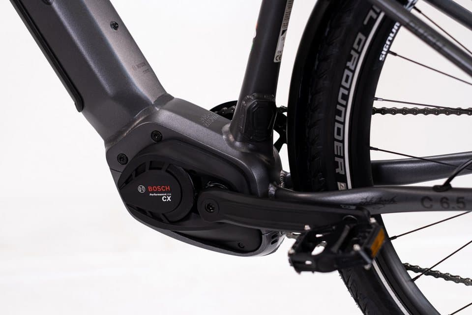 PUCH E-Bike Mountainbike PUCH C6.5 SUV / BOSCH 500 Wh 29" grau 10 Gänge, 10 Gang Shimano DEORE RDM-6000 Schaltwerk, Kettenschaltung, Mittelmotor, 500 Wh, BOSCH PERFORMANCE LINE CX 36 V/250 W - Thumbnail 6