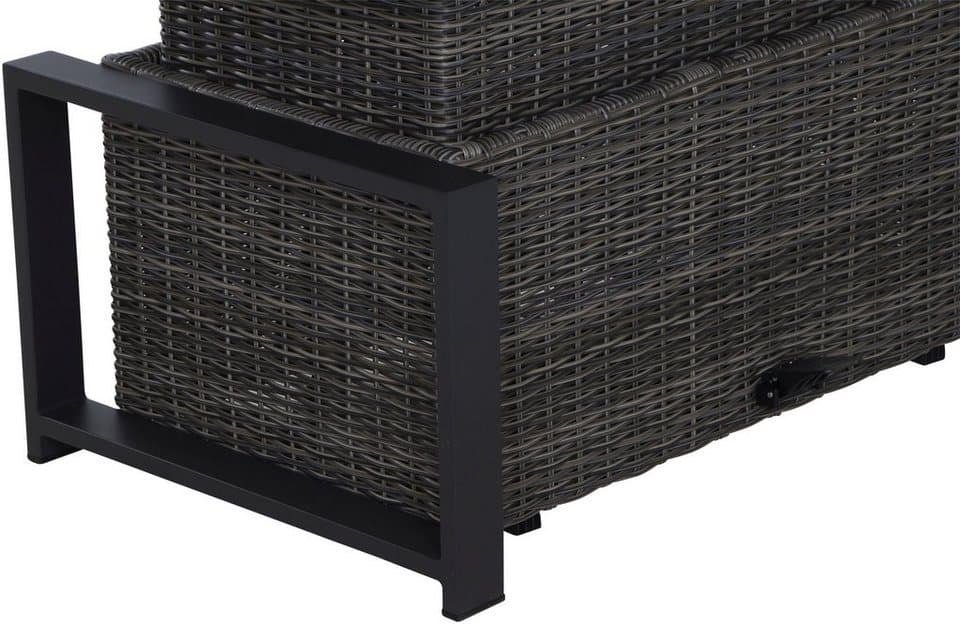 Siena Garden Gartenlounge-Set Corido, (Set, 9-tlg), bestehend aus 2 Sesseln, 1 Sofa, 1 Tisch und 5 Auflagen - Thumbnail 27