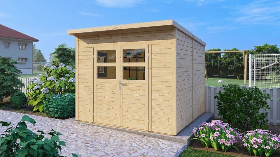 KONIFERA Gartenhaus Felix 3, BxT: 251x254 cm, Inklusive Fußboden - Thumbnail 3