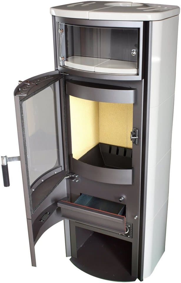 HARK Kaminofen Opera B Grande, 7 kW, Dauerbrand, creme-weiß - Thumbnail 9