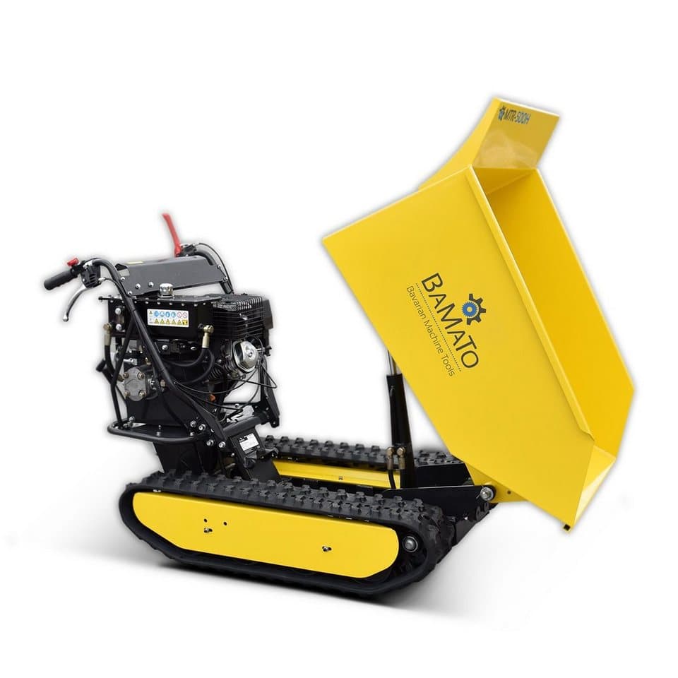 BAMATO Motorschubkarre MTR-500H, 215 l, 1-tlg., Minidumper, Raupendumper, Dumper - Thumbnail 6