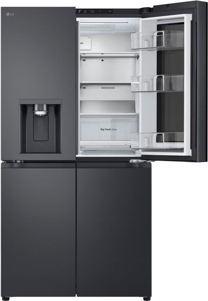 LG Multi Door GMG960EVEE, 179,2 cm hoch, 91,4 cm breit, InstaView®: zweimal klopfen, reinschauen! mit Craft Ice - Spender - Thumbnail 6