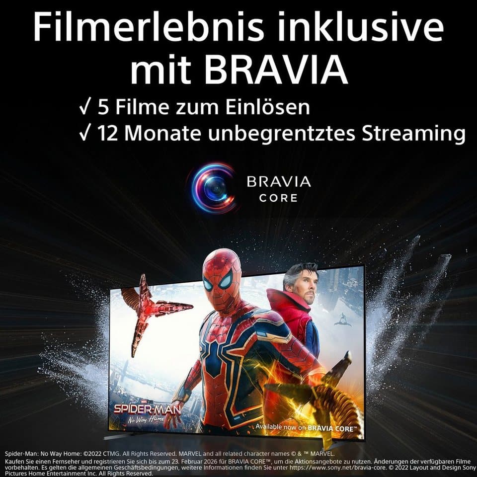 Sony KD-65X85L LED-Fernseher (164 cm/65 Zoll, 4K Ultra HD, Android TV, Smart-TV, Google TV, BRAVIA CORE, TRILUMINOS PRO, HDMI 2.1, Gaming-Menü) - Thumbnail 5
