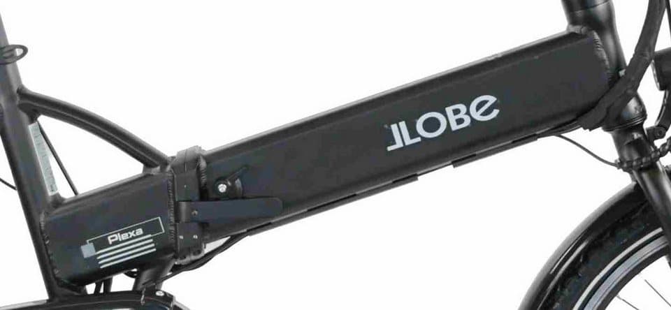 LLobe E-Bike Klapprad Falt E-Bike 20" Plexa, 6 Gang Shimano Tourney Schaltwerk, Kettenschaltung, Heckmotor, 280,14 Wh - Thumbnail 7