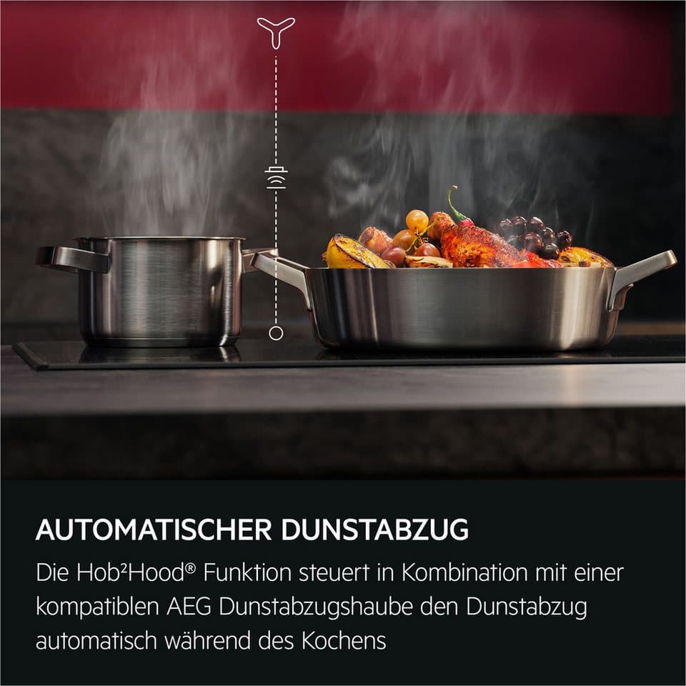 AEG Induktions-Kochfeld Serie 7000 TII84B1FFZ, Bis zu 10x weniger sichtbare Kratzer – Made in Germany - Thumbnail 11