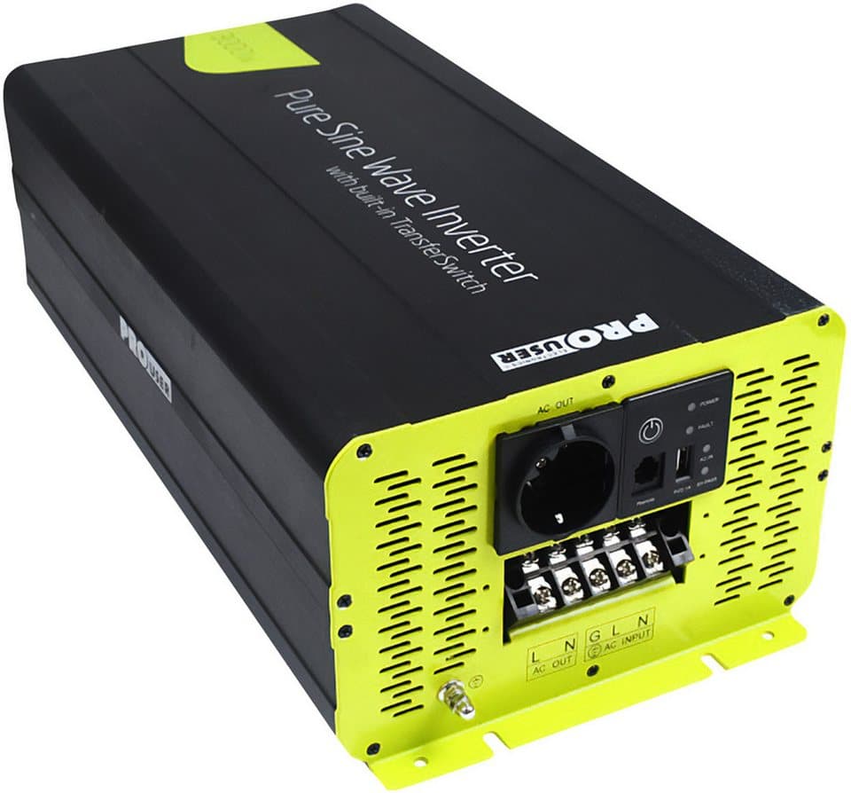 PROUSER Wechselrichter Spannungswandler Sinus 3000W - Thumbnail 2