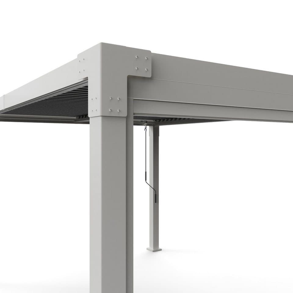 Sojag Pergola Hana 1013 Beige, BxTxH: 300,5x400,2x225,3 cm, Massive Aluminiumkonstruktion - Thumbnail 6