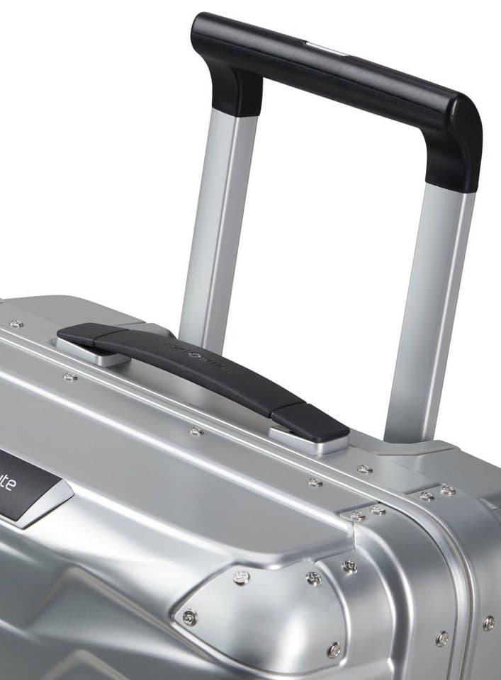 Samsonite Hartschalen-Trolley PROXIS ALU, verschiedene Größen, 4 Rollen, aus Aluminium, mit Kreuzspanngurt, mit integriertem Namensschild - Thumbnail 5